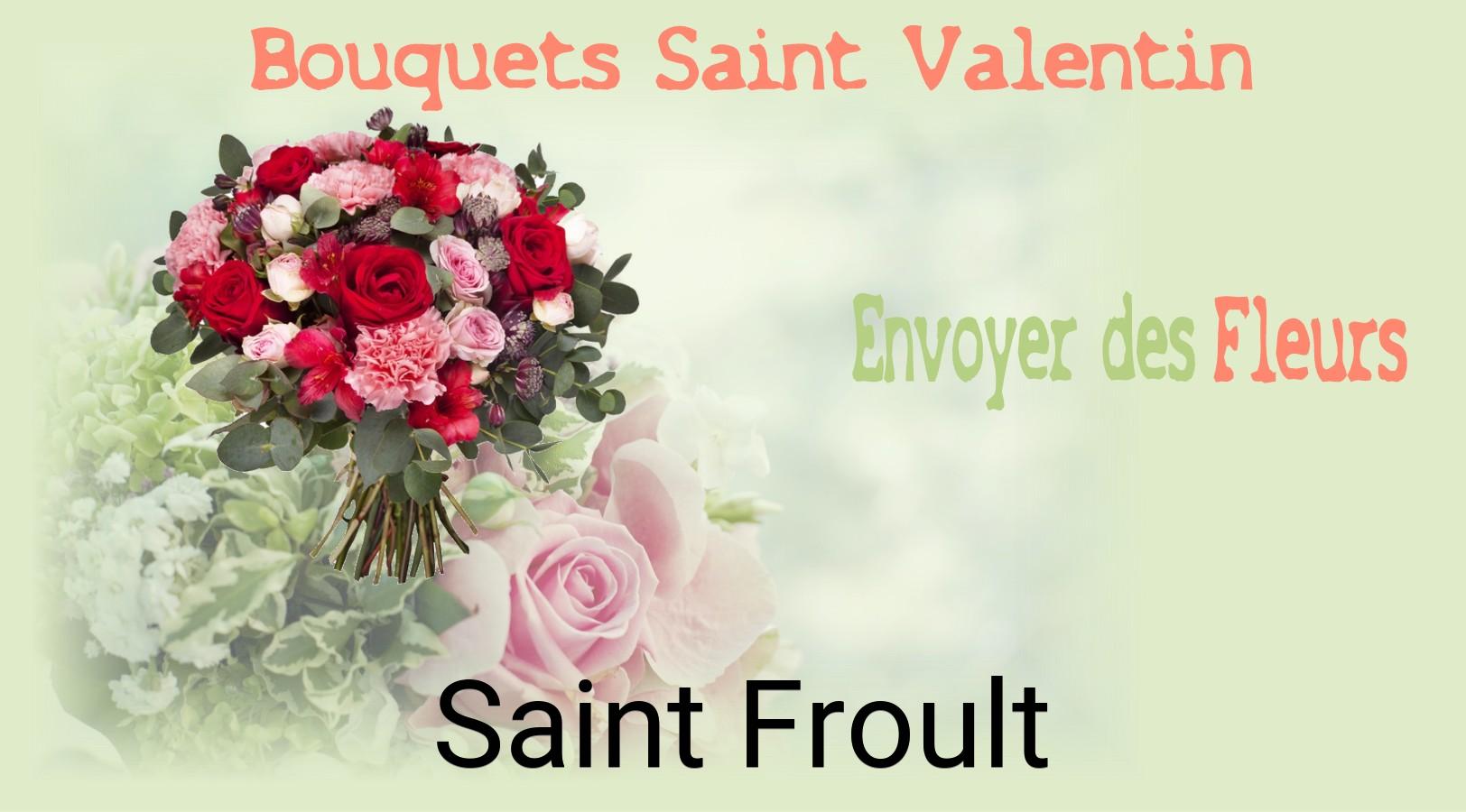 Roses de Saint-Valentin livrées à Saint-Froult